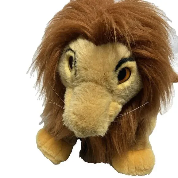Disney Store 23" Plush‎ Mufasa Hand Puppet Large Stuffed Lion King Simba Dad - Picture 5 of 16